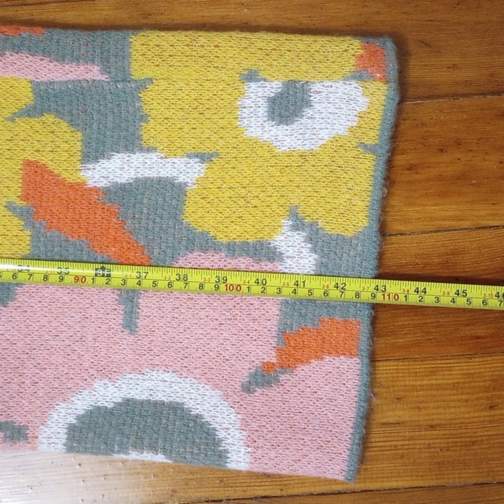 NWOT Sweater Knit Pants - Graphic Floral Print - Picture 14 of 14